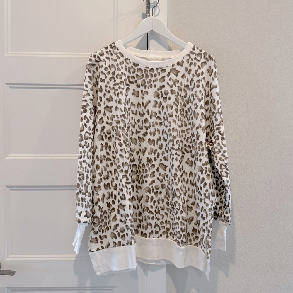 Leopard Crewneck Sweatshirt
